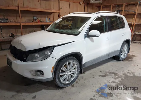 2013 Volkswagen Tiguan S/Se/Sel из США, поврежденный, VIN WVGBV7AX7DW538417